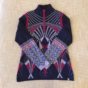 Title Nine Geometric Pullover Sweater